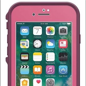 Pink Lifeproof Frē iPhone 7 Plus Case
